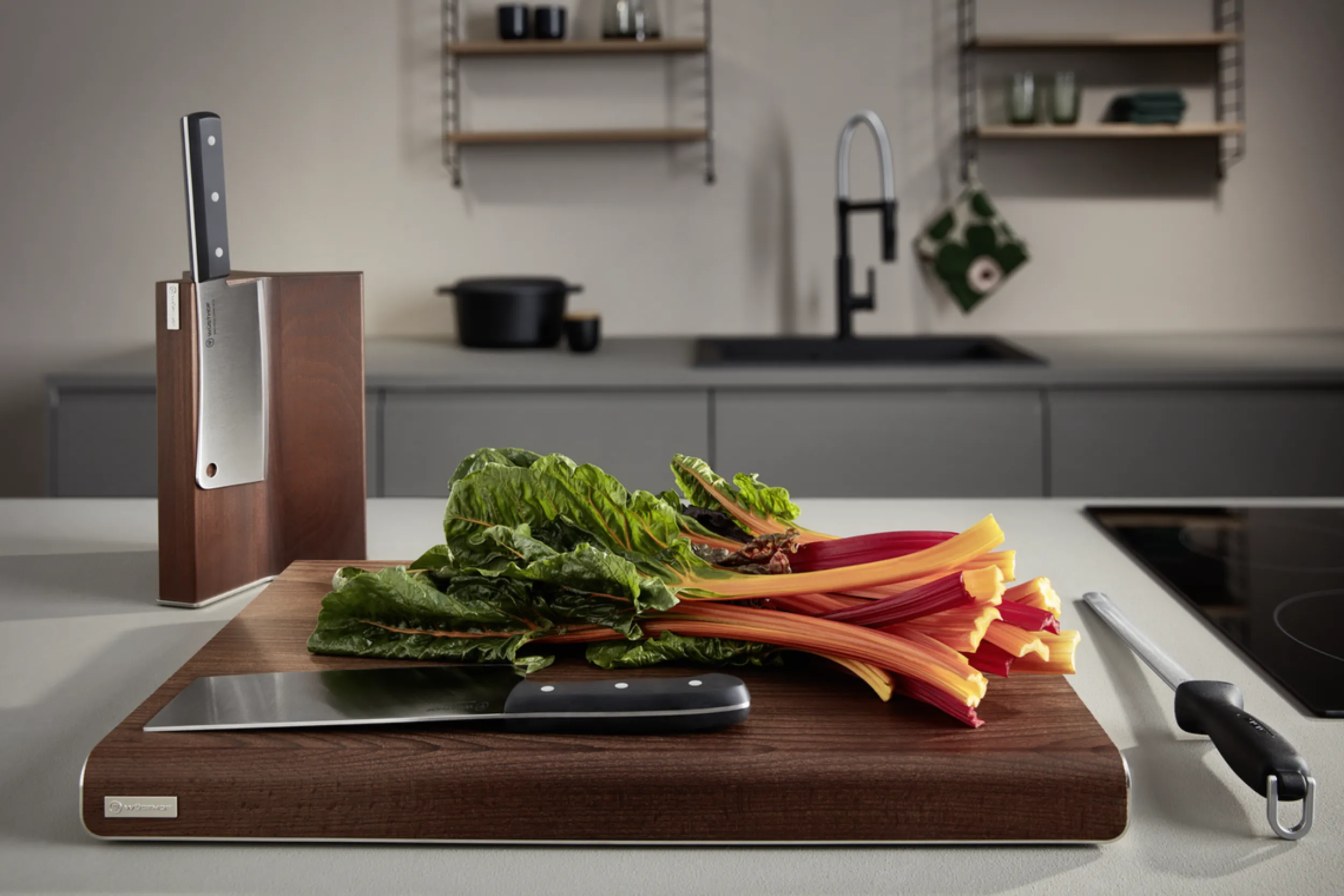 Wüsthof Sharpening>10" Diamond Honing Steel, Wide, Fine