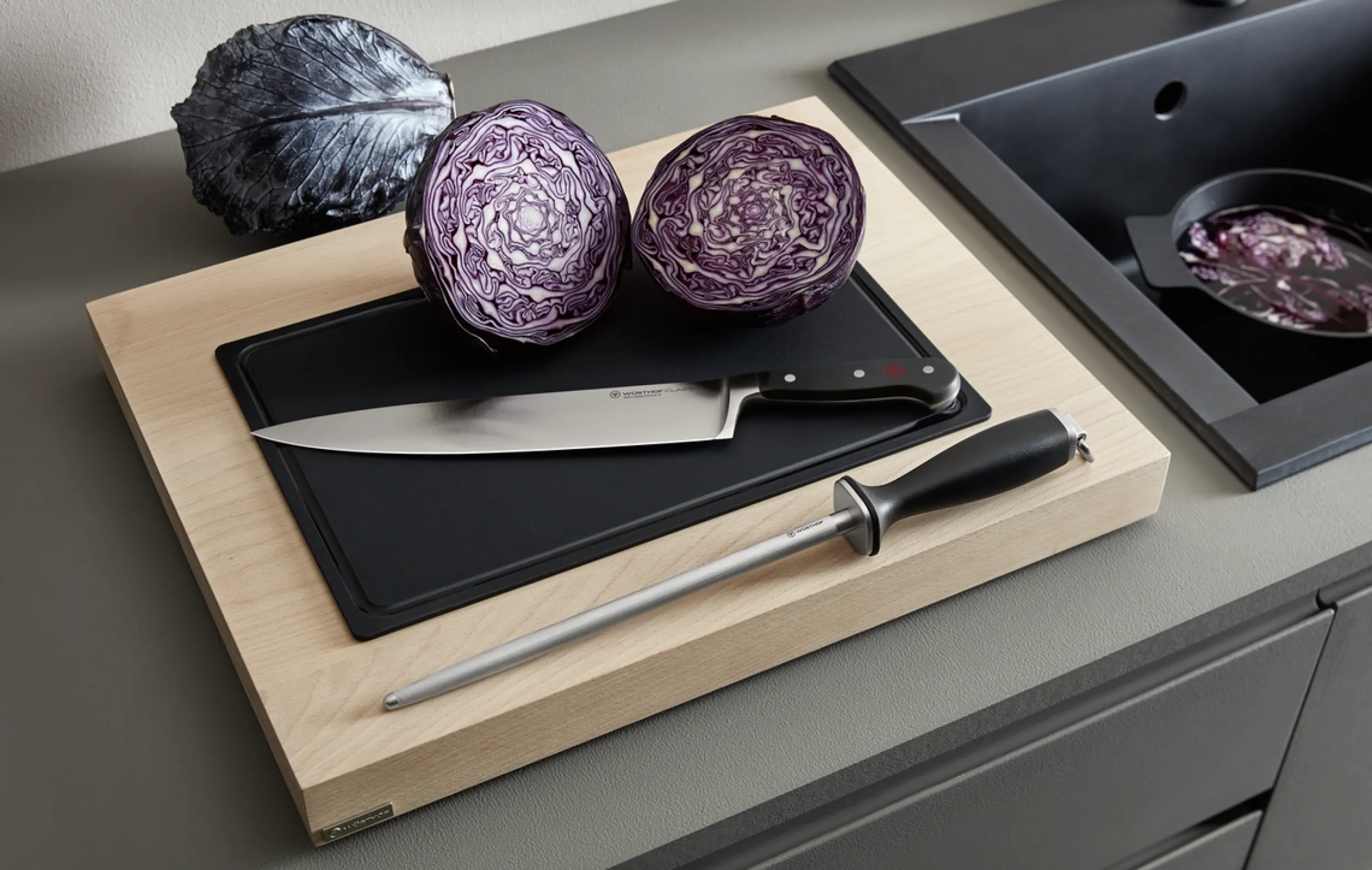 Wüsthof Sharpening>12" Honing Steel