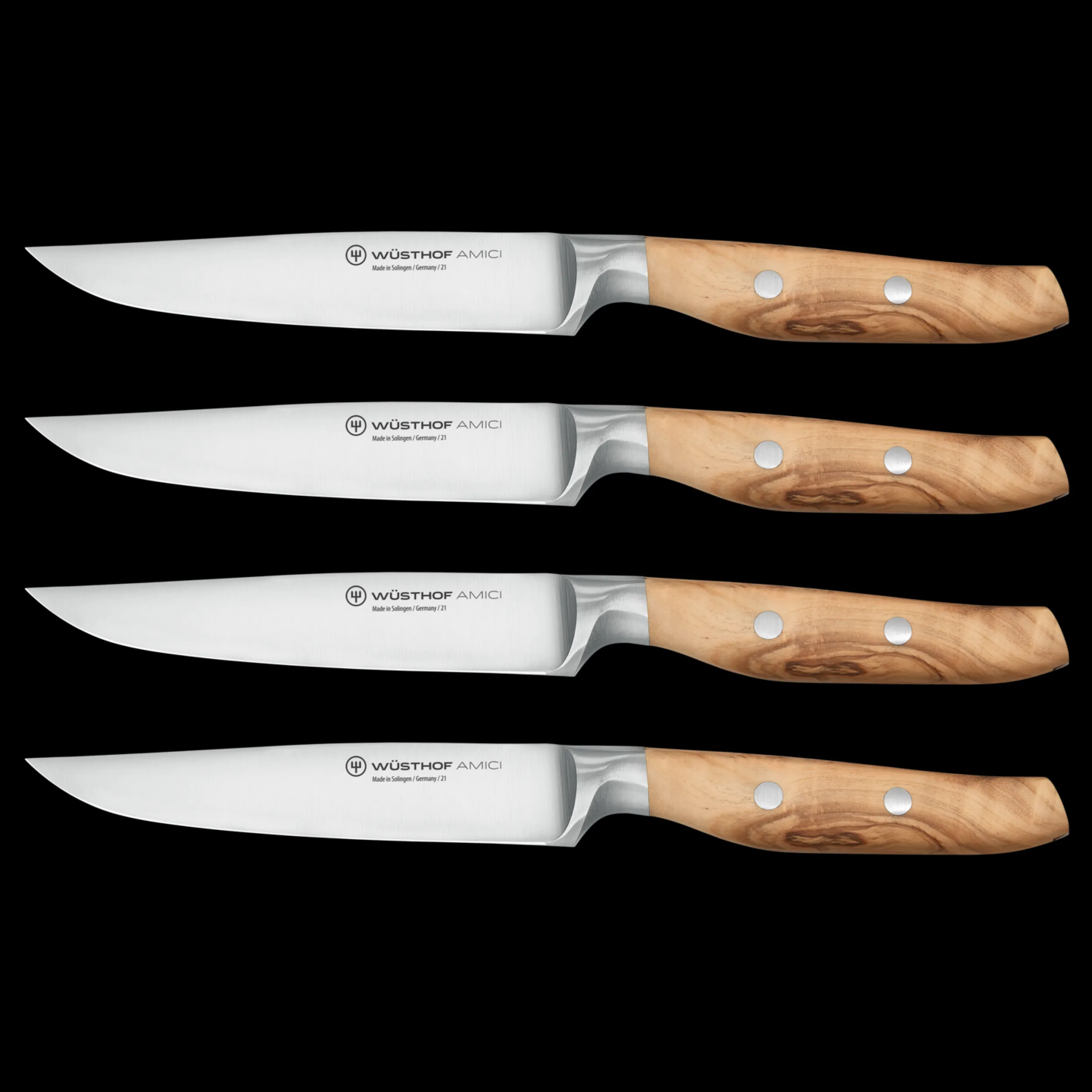 Wüsthof Steak Knives>Amici 4 1/2" Steak Knife