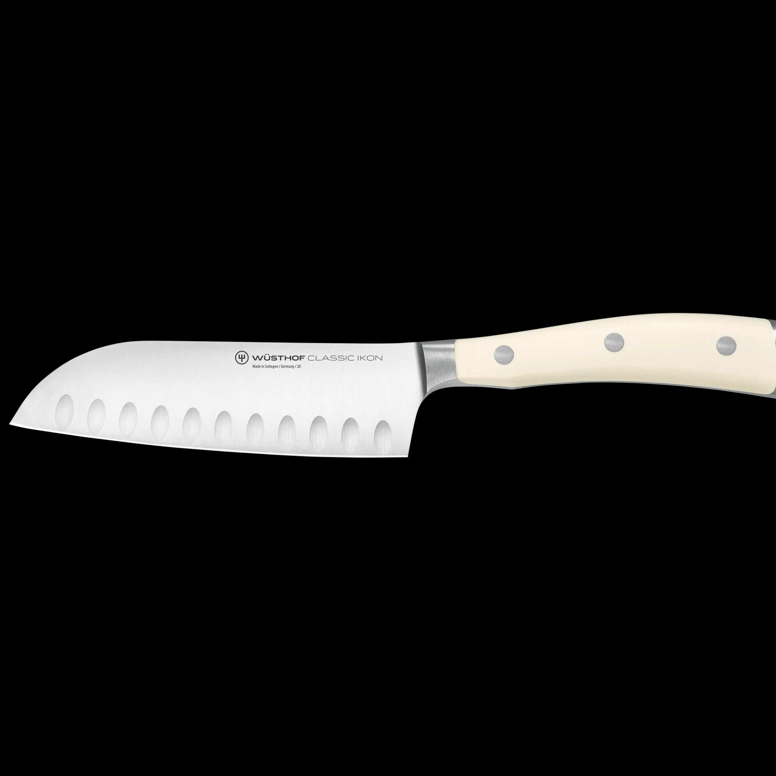 Wüsthof Asian-Style Knives>Classic Ikon 5" Hollow Edge Santoku