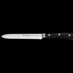 Wüsthof Utility Knives>Classic Ikon 5" Serrated Utility Knife