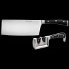 Wüsthof Knife Sets>Classic Ikon 2-Piece Chinese Chef's Knife and Sharpener Set