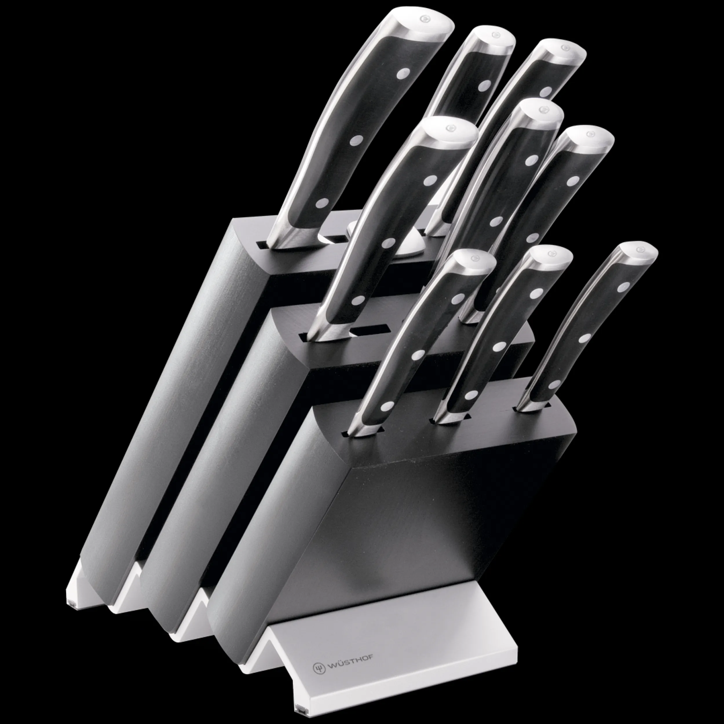 Wüsthof Block Sets>Classic Ikon 10-Piece Knife Block Set