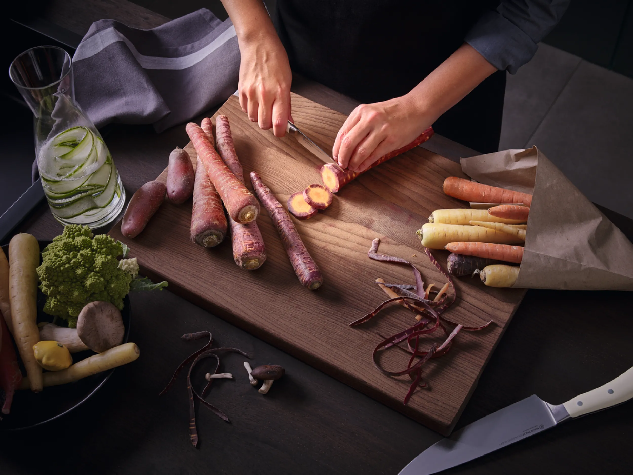 Wüsthof Block Sets>Classic Ikon 10-Piece Knife Block Set
