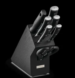Wüsthof Block Sets>Classic Ikon 8-Piece Starter Knife Block Set