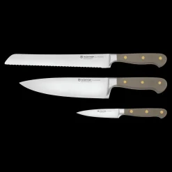 Wüsthof Knife Sets>Classic 3-Piece Essential Knife Set - Velvet Oyster