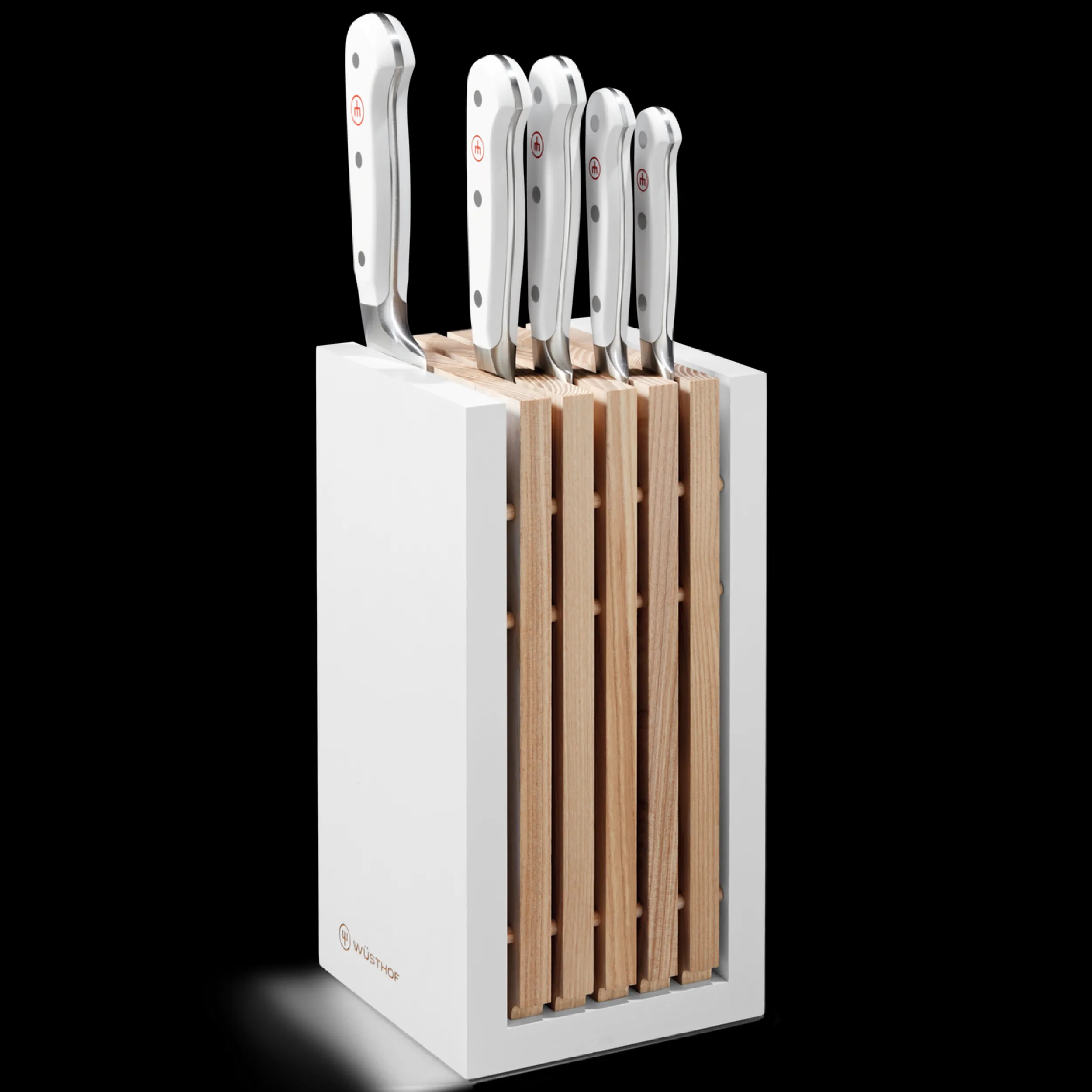 Wüsthof Block Sets>Classic 6-Piece Knife Block Set with Santoku