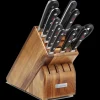 Wüsthof Block Sets>Classic 11-Piece Knife Block Set, Acacia