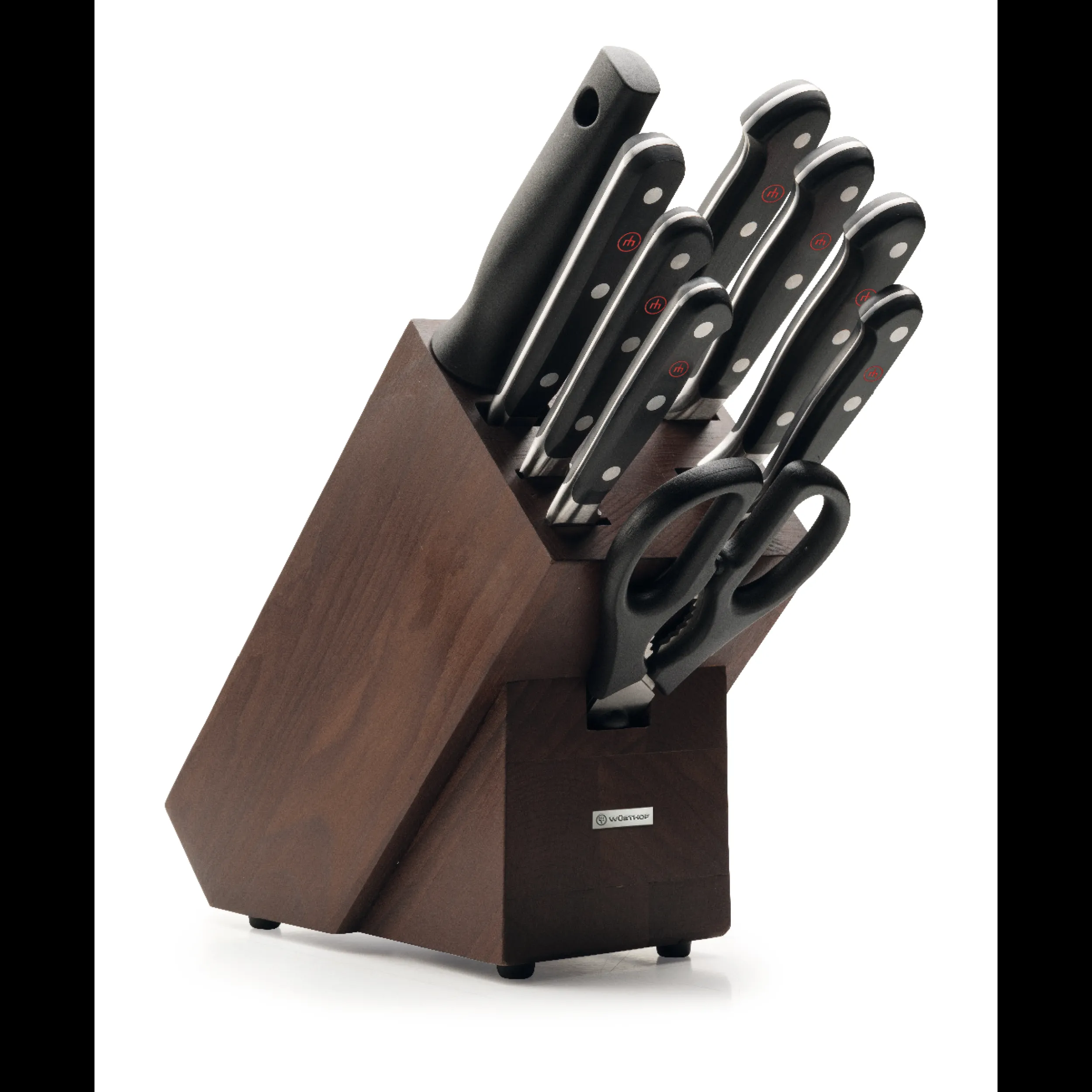 Wüsthof Block Sets>Classic 10-Piece Knife Block Set