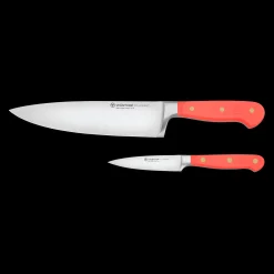 Wüsthof Knife Sets>Classic 2-Piece Starter Knife Set - Coral Peach