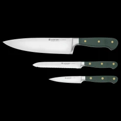 Wüsthof Knife Sets>Classic 3-Piece Utility Knife Set - Fresh Rosemary