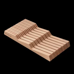 Wüsthof Knife Storage>European Beech In-Drawer Knife Organizer