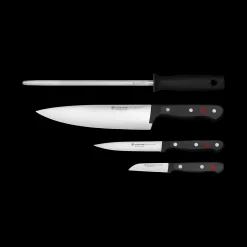 Wüsthof Knife Sets>Gourmet 4-Piece Chef's Knife Set