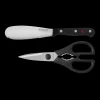 Wüsthof Scissors & Shears|Accessories & Tools>Gourmet 2-Piece Spreader and Shears Set