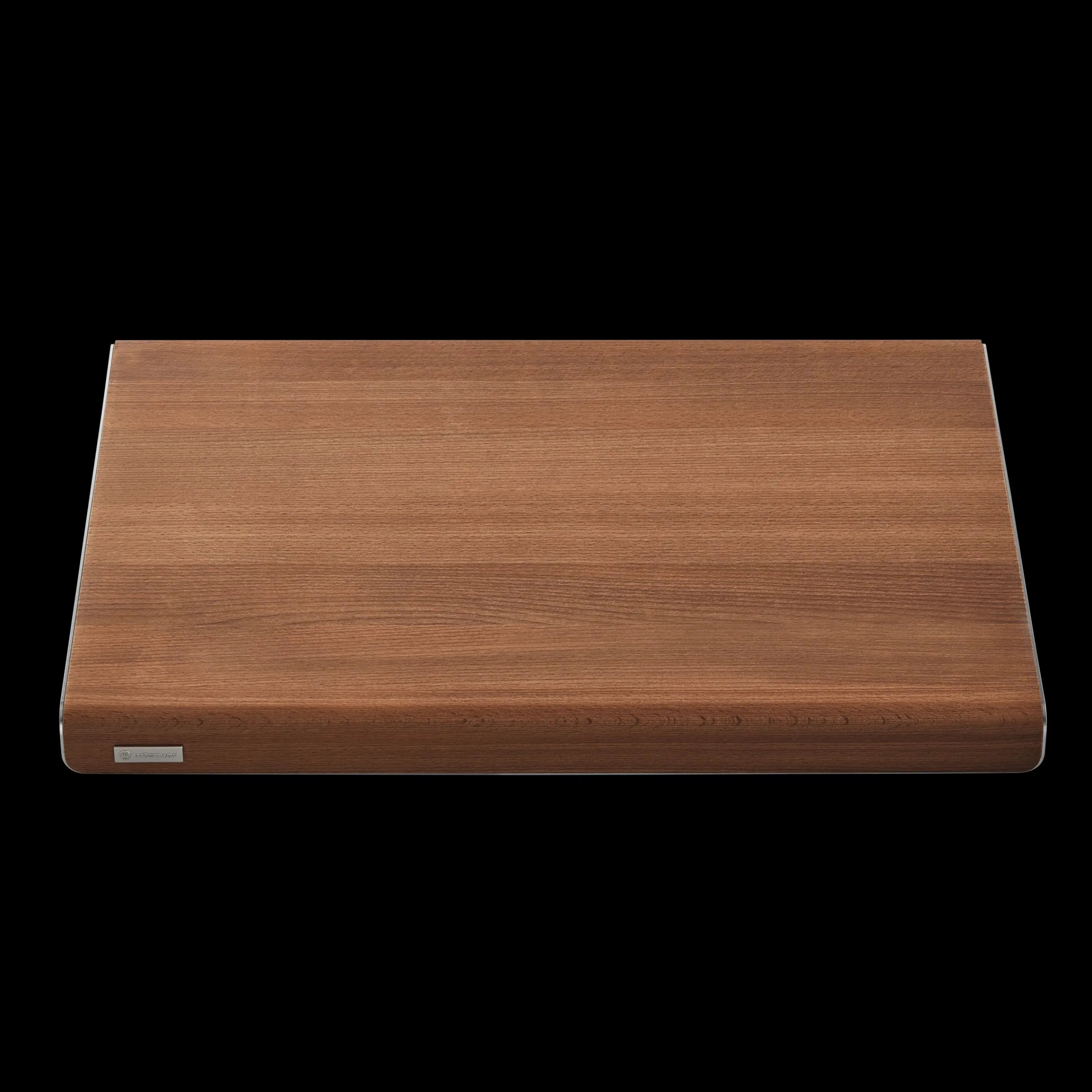 Wüsthof Cutting Boards|Accessories & Tools>Heat-Treated Beech and Stainless Steel Cutting Board