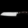 Wüsthof Asian-Style Knives>Ikon 7" Hollow Edge Santoku