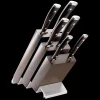 Wüsthof Block Sets>Ikon 7-Piece Knife Block Set