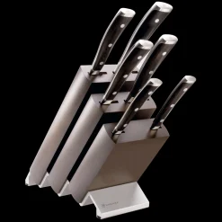 Wüsthof Block Sets>Ikon 7-Piece Knife Block Set