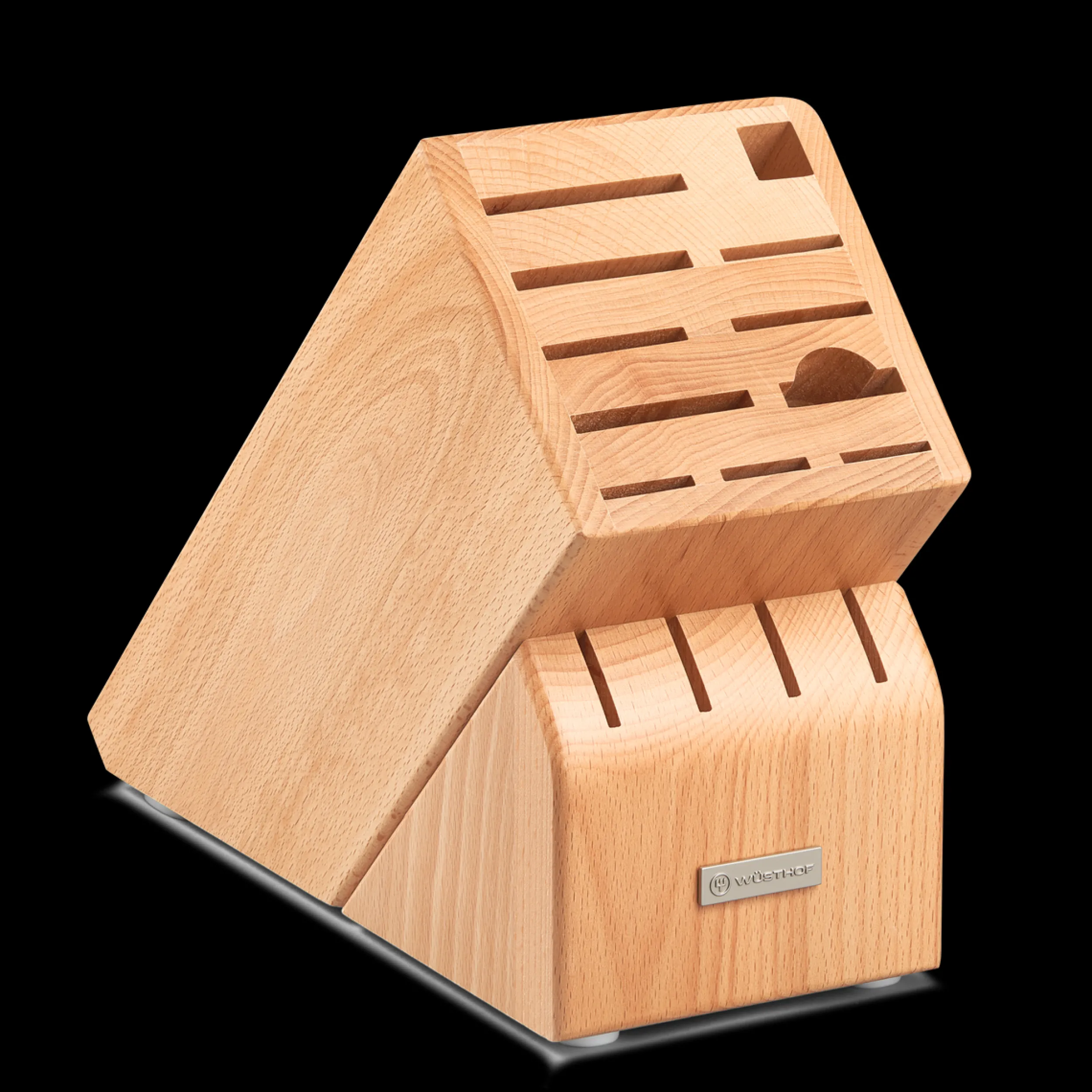 Wüsthof Knife Storage>15-Slot Beechwood Knife Block