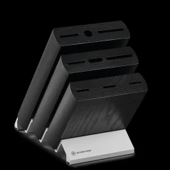 Wüsthof Knife Storage>9-Slot Black Knife Block