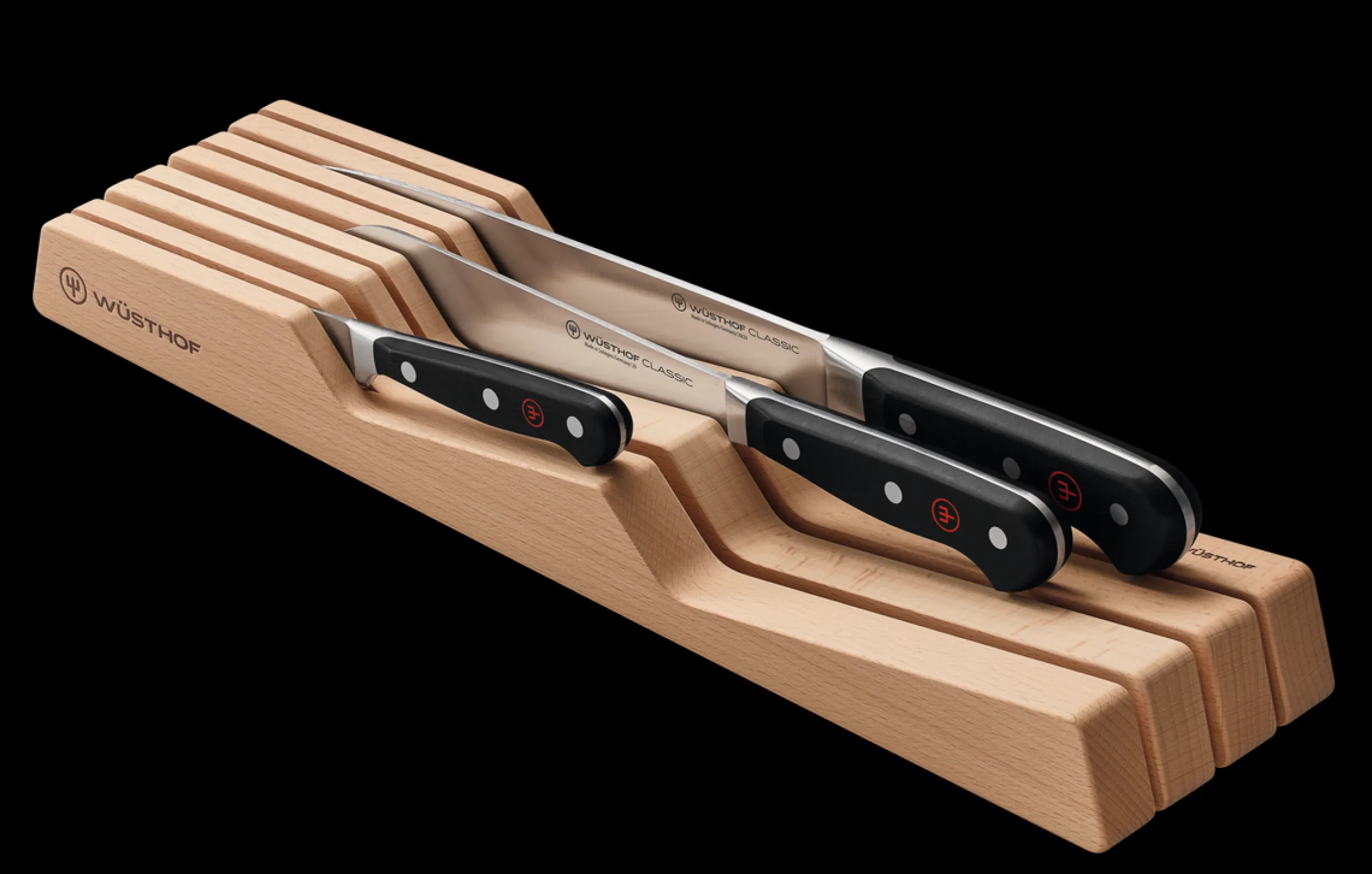 Wüsthof Knife Storage>Small In-Drawer Knife Tray