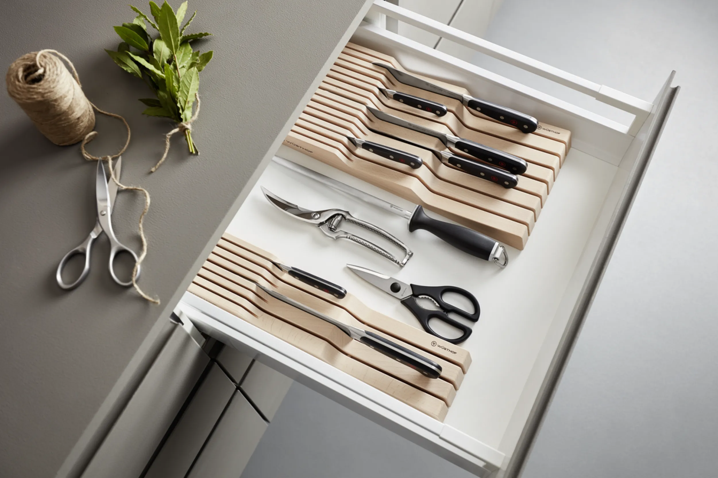 Wüsthof Knife Storage>Small In-Drawer Knife Tray