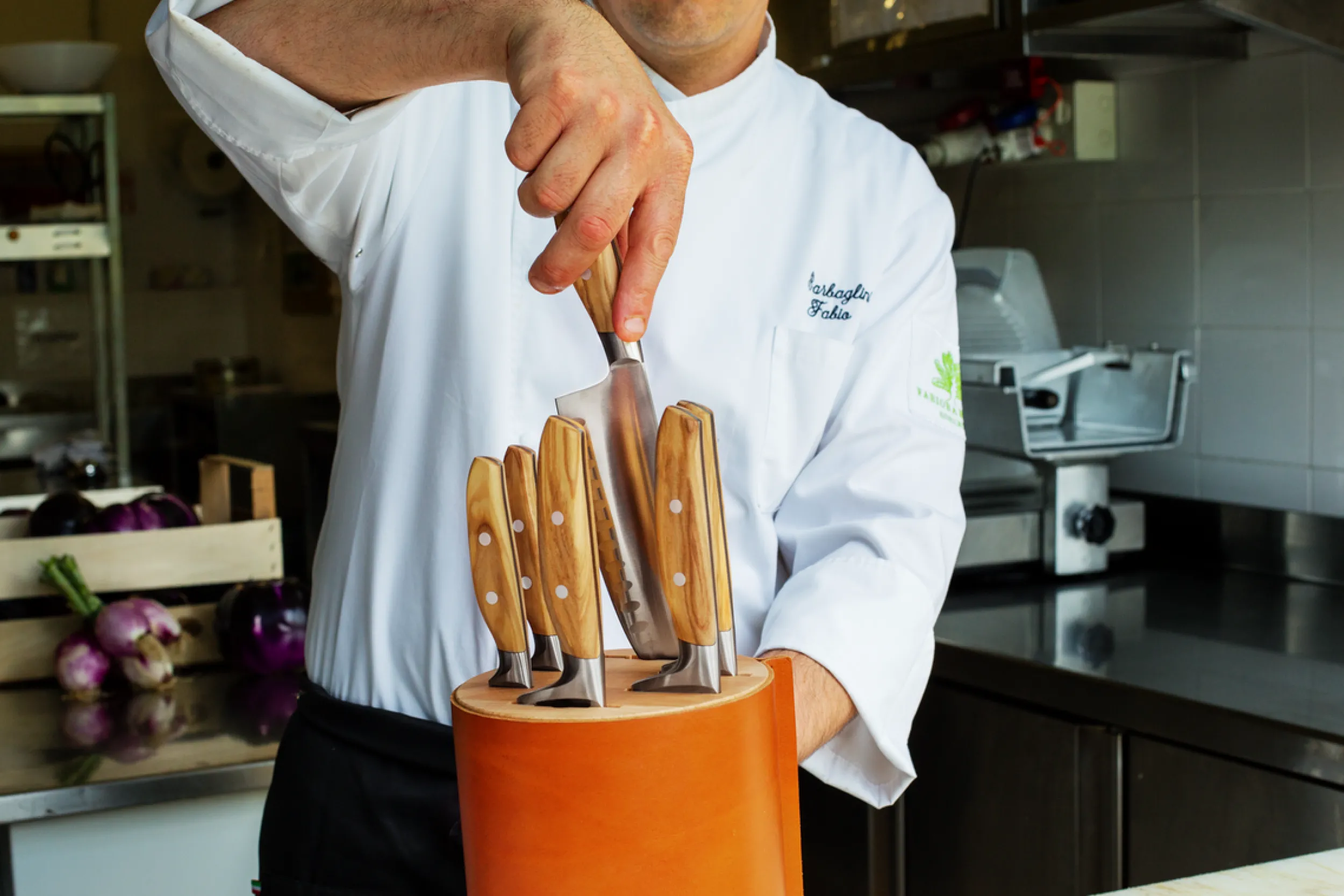 Wüsthof Knife Storage>Villa 6-Slot Knife Block